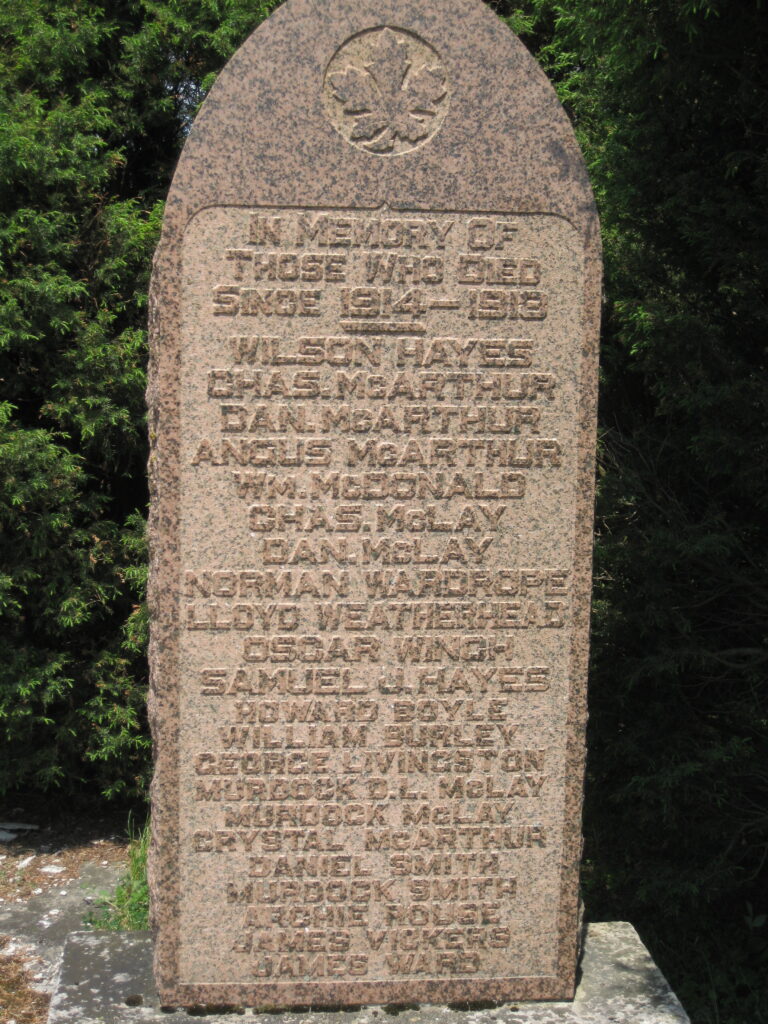 Monument right pillar