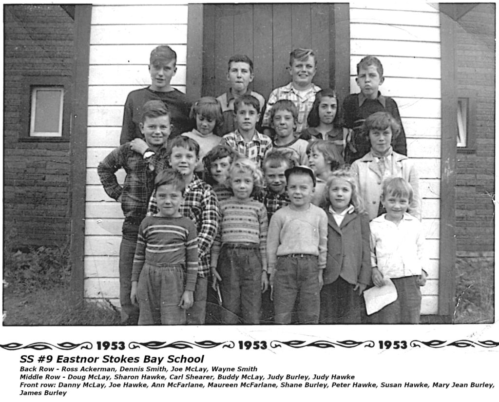 SS 9 Eastnor Stokes Bay School 1953