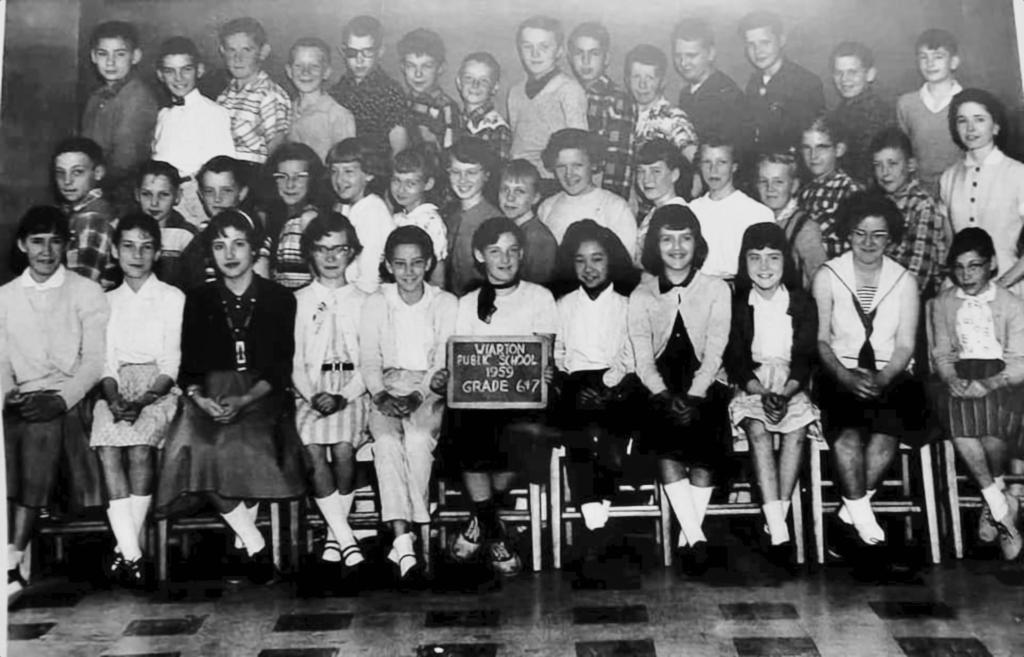 Wiarton Public School 1959 Grades 6 and 7