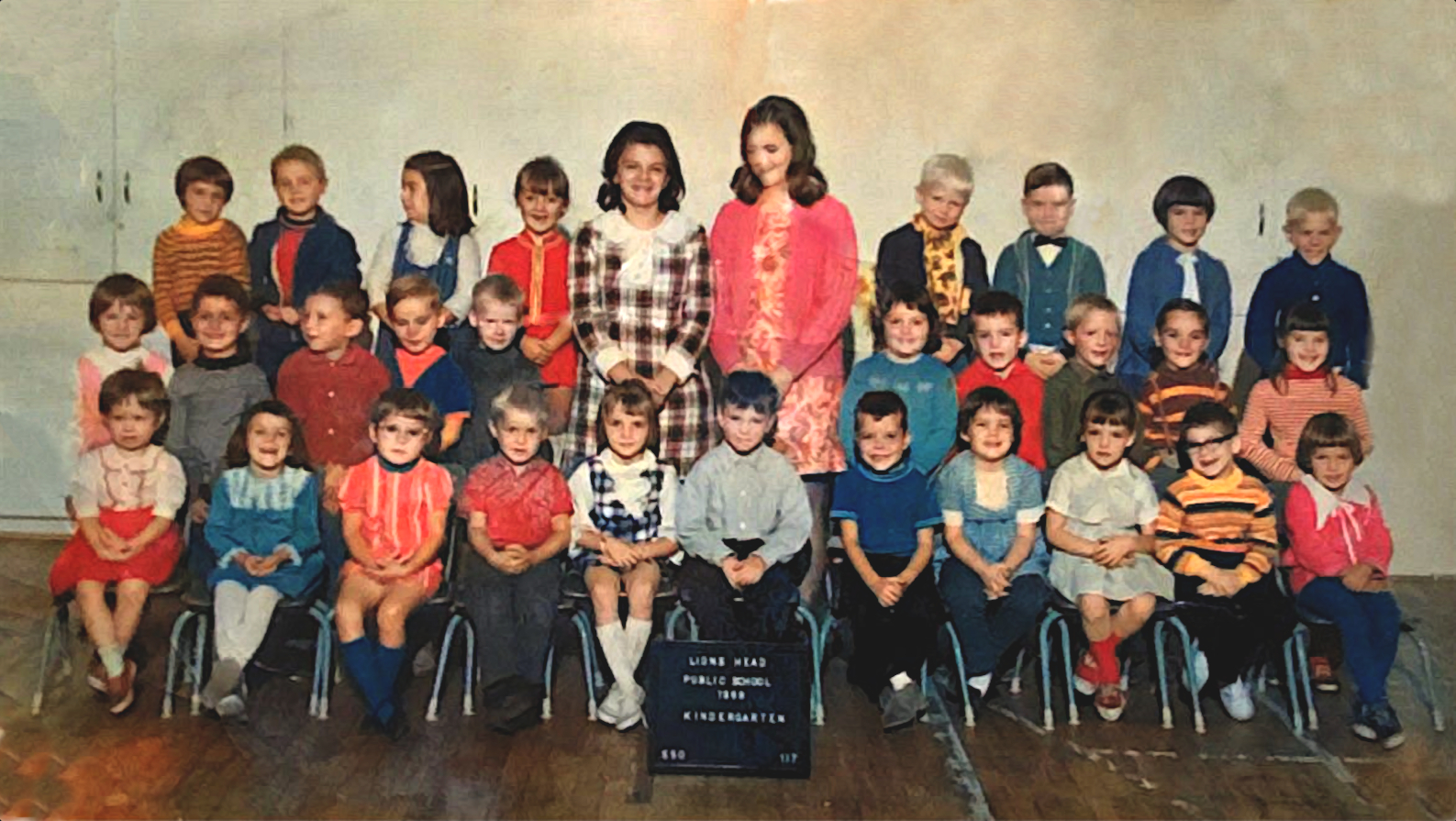 Lion's Head Public School Kindergarten 1969