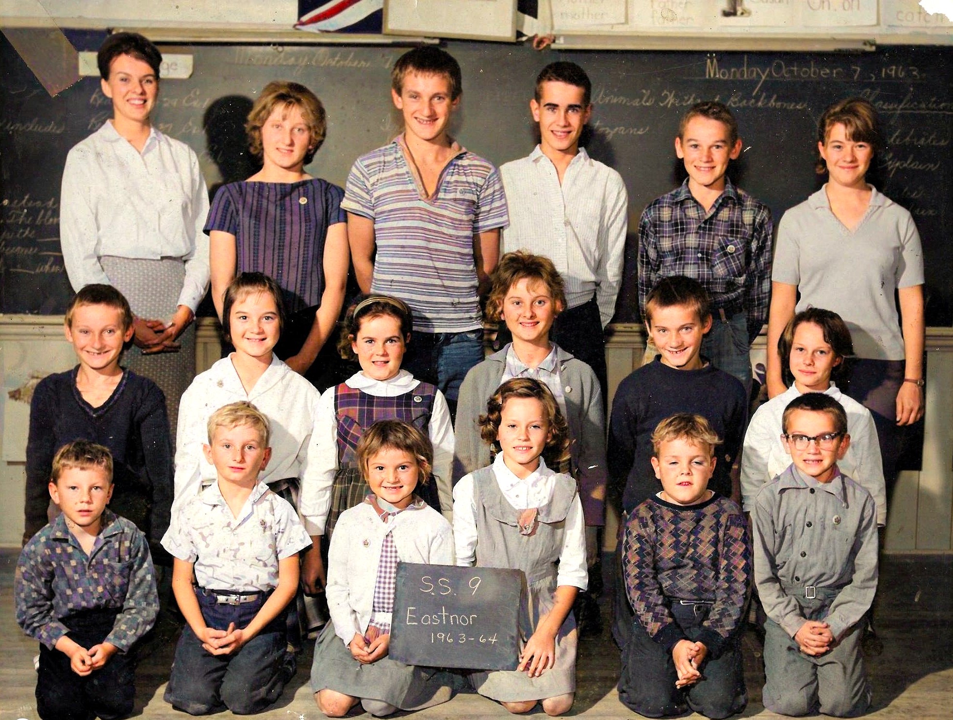 SS 9 Eastnor Stokes Bay School 1963-1964